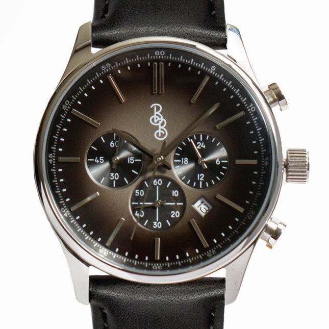 Gray Retro Chronograph