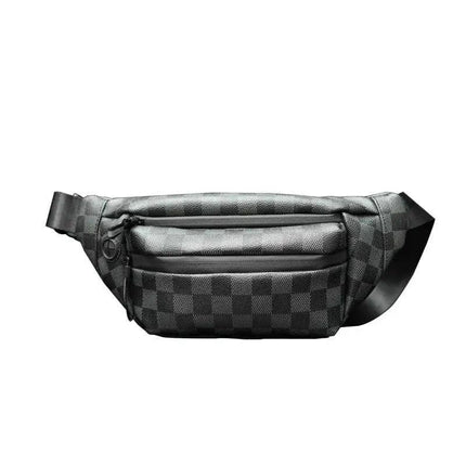 Unisex Luxury Black Fanny Pack Women Belt Bag Waist Purse Cross Body Bag Bum Fashionable Waist Bag For Traveling