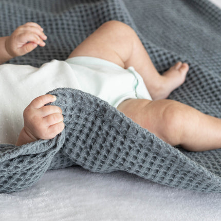 Waffle Baby Blanket