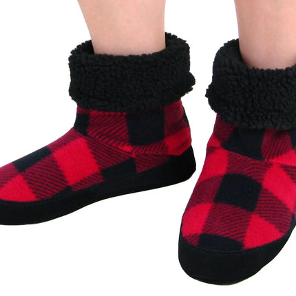 Polar Feet Women's Snugs - Buffalo Plaid